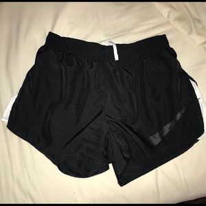 black nike shorts